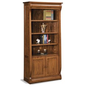 Old Classic Sleigh Bookcase 010-OCS
