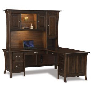 Ensenada Desk with Hutch Top