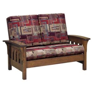 Bow Arm Loveseat