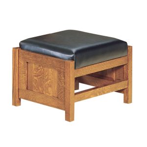 Bow Arm Panel Morris Ottoman