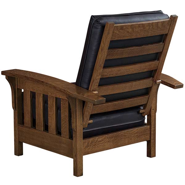 Bow Arm Slat Morris Chair - Image 2