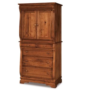 Chippewa Sleigh Armoire 041-3