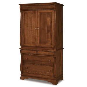 Chippewa Sleigh Armoire 041