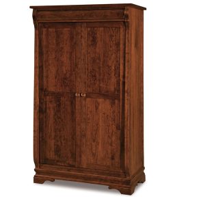 Chippewa Sleigh Wardrobe Armoire 050