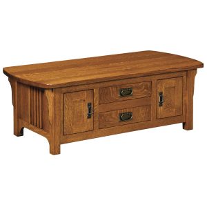 Craftsman Mission Cabinet Coffee Table
