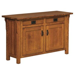Elliot Mission Cabinet Sofa Table