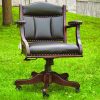 Low Back Desk Arm Chair - Image 3