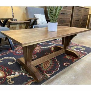 IN-STOCK - Rustic Walnut Coffee Table
