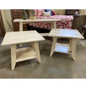IN-STOCK - Albany Sofa Table & 2 End Tables Set