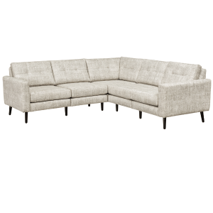 Serene Flat Arm 5 Seat Sectional