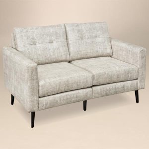 Serene Flat Arm Loveseat