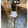 IN-STOCK - Gallery Counter Height Leg Table & 6 Bayfield Barstools - Image 3