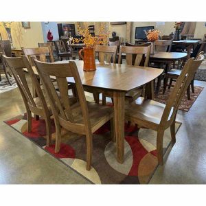 IN-STOCK - Burbank Leg Table & Marlo Side Chair Set