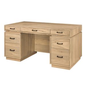 Bordeaux Double Pedestal Desk