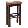 Madison Saddle Barstool - Image 2
