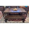 IN-STOCK - Houston Trestle Table with 2 Benches & 2 Side Chairs - Image 2