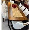 IN-STOCK - Westal Trestle Table & 8 Westal Side Chairs - Image 5
