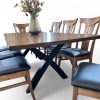 IN-STOCK - Weston Trestle Table & 8 Tifton Side Chairs - Image 4
