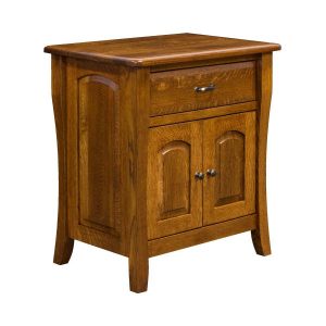 Berkley 1 Drawer 2 Door Nightstand