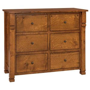 Brockport 6 Drawer Mule Dresser