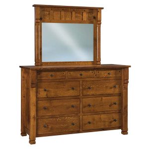Brockport 9 Drawer Mule Dresser