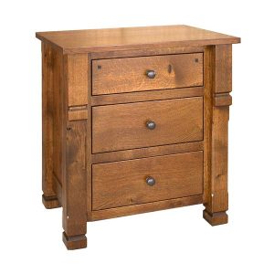 Brockport 3 Drawer Nightstand