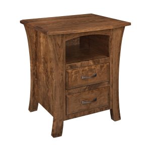 Ensenada 2 Drawer With Top Opening Nightstand BENN1402
