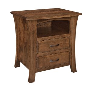 Ensenada 2 Drawer With Top Opening Nightstand BENN2202