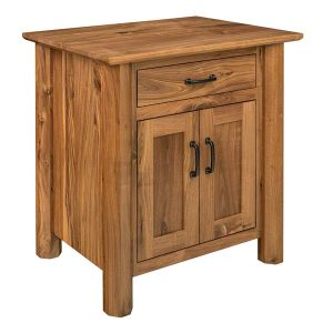 Fenwood 1 Drawer 2 Door Nightstand