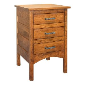 Granny Mission 3 Drawer Nightstand GN1403