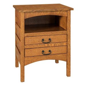 Granny Mission 2 Drawer Nightstand