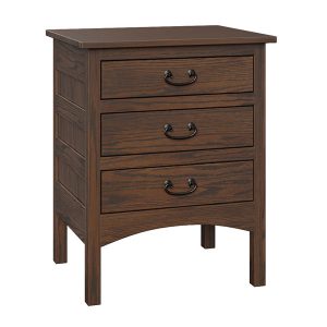 Granny Mission 3 Drawer Nightstand GN2203