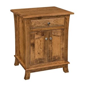 Hampton 1 Drawer 2 Door Nightstand