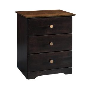 Harlow 3 Drawer Nightstand