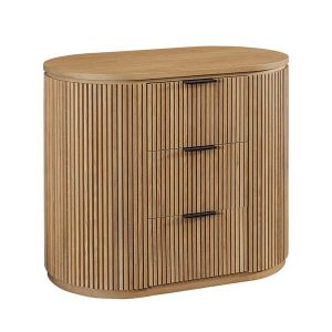 Harper 3 Drawer Nightstand