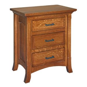 Homestead 3 Drawer Nightstand HN2203