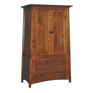 McCoy 2 Drawer 2 Door Armoire