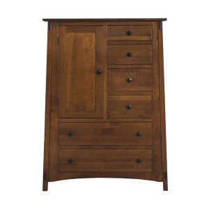 McCoy 6 Drawer 1 Door Gentleman's Chest