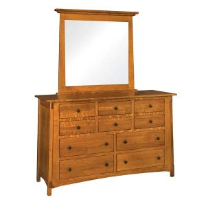 McCoy 10 Drawer Mule Dresser