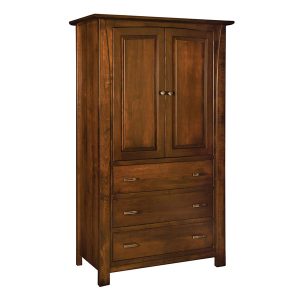 Mondovi 3 Drawer 2 Door Armoire