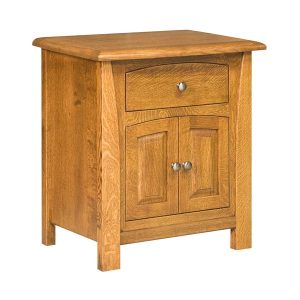 Mondovi 1 Drawer 2 Door Nightstand