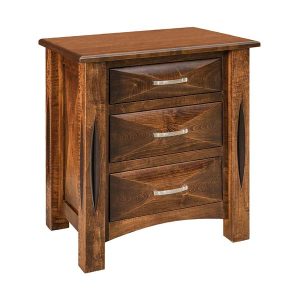 Ravena 3 Drawer Nightstand