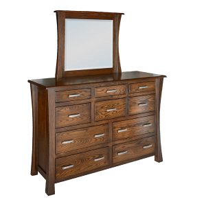 Vandalia 10 Drawer Mule Dresser