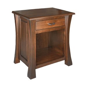 Vandalia 1 Drawer Open Bottom Nightstand VN2200