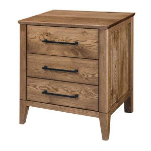 Brinkly 3 Drawer Nightstand