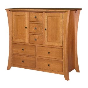 Caledonia 7 Drawer 2 Door His and Hers Chest