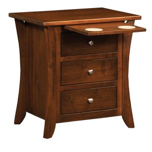 Caledonia 3 Drawer Nightstand