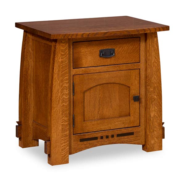 Colebrook 1 Door 1 Drawer Nightstand