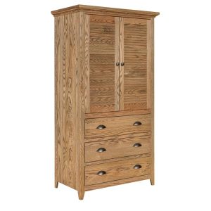 Cottage 3 Drawer 2 Door Armoire