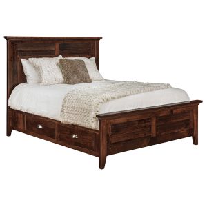 Cottage 4 Drawer Raised Storage Bed